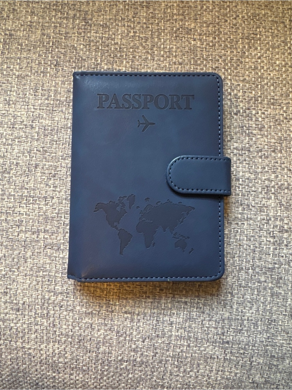 Passport Holder Travel Wallet - Blue